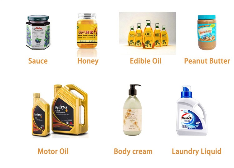 Automatyczna maszyna do napełniania pasty do oleju spożywczego, sosu