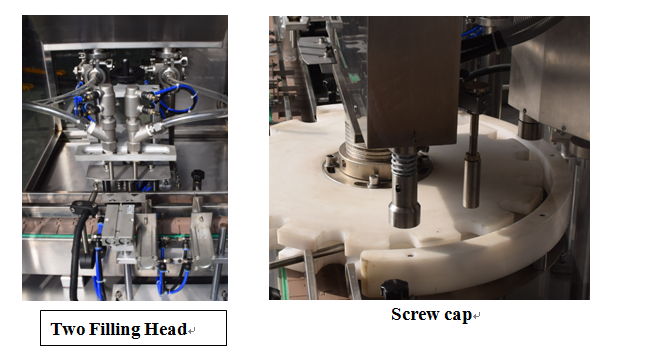 KPGX-1 maszyna do napełniania i zamykania butelek z syropem na leki
