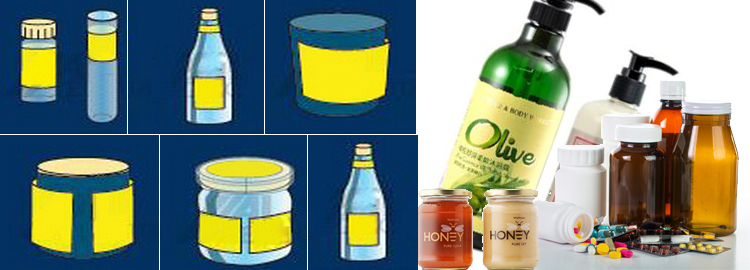 Automatyczna maszyna do etykietowania okrągłych pojemników typu pionowego