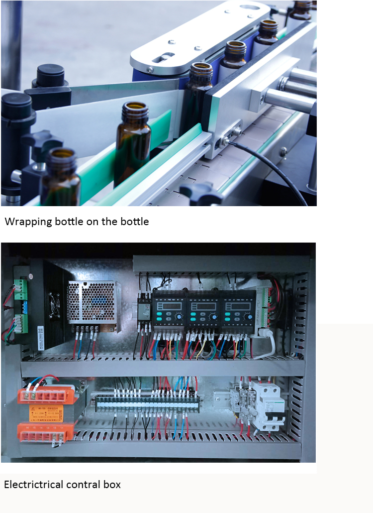 Automatyczne urządzenie do etykietowania okrągłych butelek