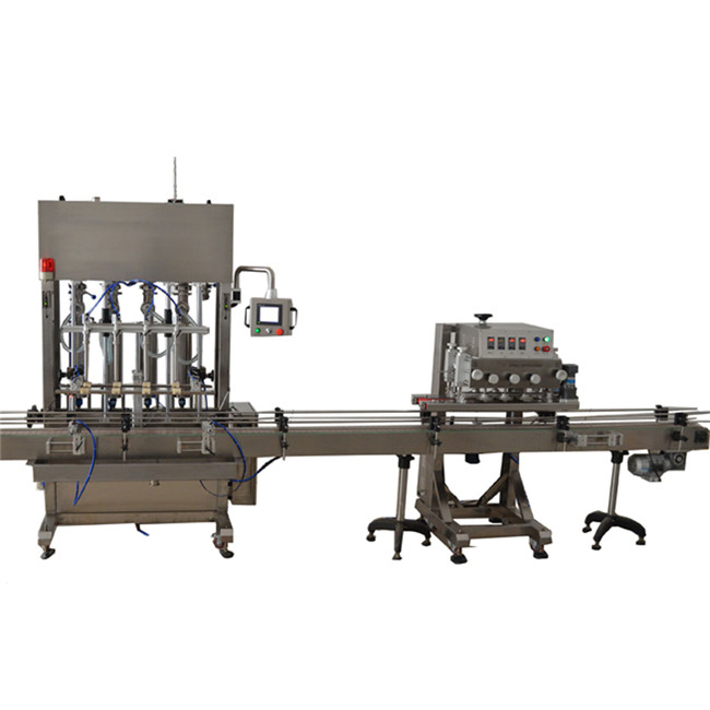 Automatyczny sprzęt do butelkowania płynów 50 ml maszyna do napełniania alkoholem medycznym