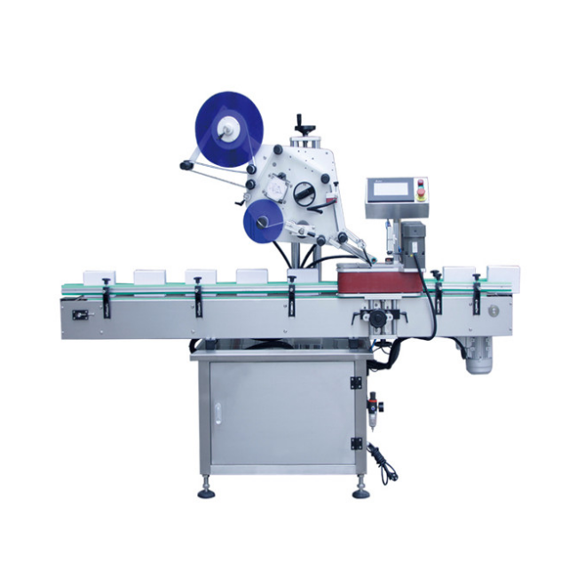 Automatyczna maszyna do etykietowania okrągłych pojemników typu pionowego